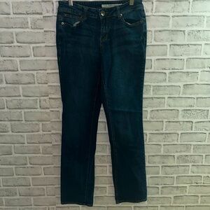 DKNY- jeans size 4 - boot cut dark blue jeans